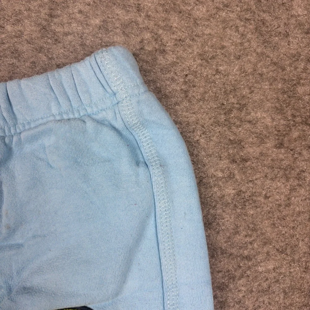 Flapdoodles‎ Sweatpants Baby 18M Blue Round The Universe Space Rocket Planet